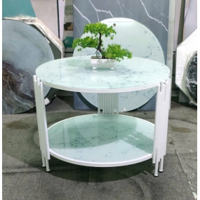 Bàn Sofa 2 Tầng Mặt Đá Cao Cấp-Hiện Đại