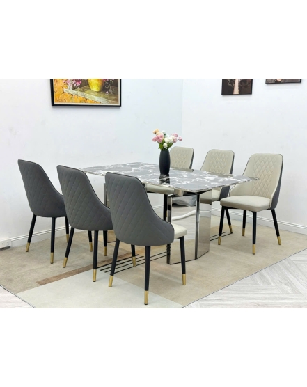 Bàn Ăn 6 Ghế Nhập Hiện Đại – Sự Kết Hợp Hoàn Hảo Giữa Thẩm Mỹ Và Tiện Nghi